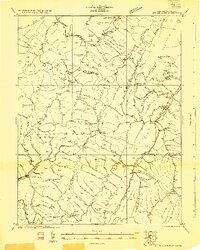 preview thumbnail of historical topo map of Pendleton County, WV in 1922
