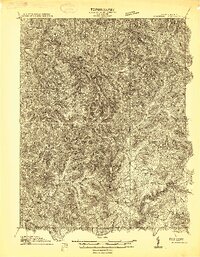 1913 Map of Summersville