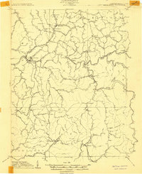 preview thumbnail of historical topo map of Sutton, WV in 1908