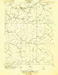 1915 Map of Addison, WV