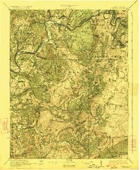 1923 Map of Alderson, WV