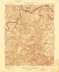 Download a high-resolution, GPS-compatible USGS topo map for Alderson, WV (1945 edition)
