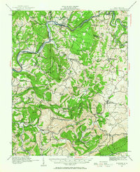 Download a high-resolution, GPS-compatible USGS topo map for Alderson, WV (1966 edition)