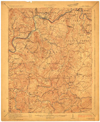 Download a high-resolution, GPS-compatible USGS topo map for Alderson, WV (1923 edition)