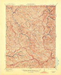Download a high-resolution, GPS-compatible USGS topo map for Bald Knob, WV (1944 edition)