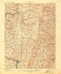 Download a high-resolution, GPS-compatible USGS topo map for Belington, WV (1927 edition)
