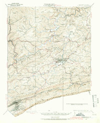 Download a high-resolution, GPS-compatible USGS topo map for Bluefield, WV (1966 edition)
