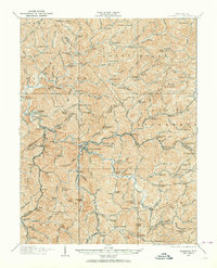Download a high-resolution, GPS-compatible USGS topo map for Burnsville, WV (1964 edition)