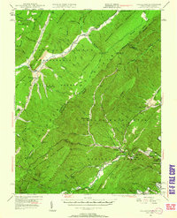 Download a high-resolution, GPS-compatible USGS topo map for Callaghan, WV (1962 edition)