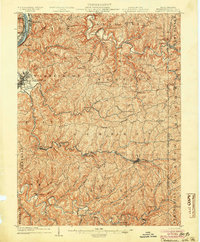 1904 Map of Cameron