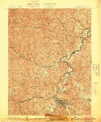 1902 Map of Clarksburg