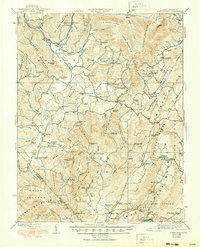 Download a high-resolution, GPS-compatible USGS topo map for Clintonville, WV (1950 edition)