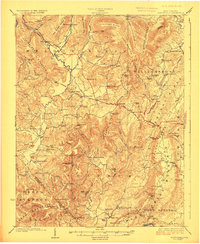 Download a high-resolution, GPS-compatible USGS topo map for Clintonville, WV (1923 edition)