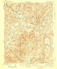 Download a high-resolution, GPS-compatible USGS topo map for Clintonville, WV (1939 edition)