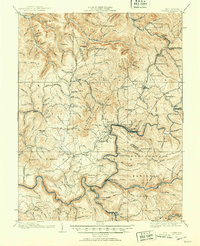 Download a high-resolution, GPS-compatible USGS topo map for Cowen, WV (1953 edition)