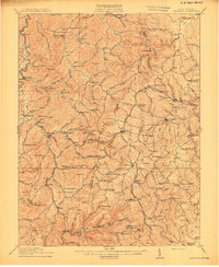 1914 Map of Adrian, WV