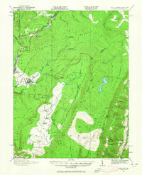 Download a high-resolution, GPS-compatible USGS topo map for Davis, WV (1964 edition)
