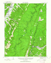 Download a high-resolution, GPS-compatible USGS topo map for Durbin, WV (1963 edition)