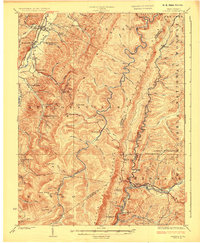 Download a high-resolution, GPS-compatible USGS topo map for Durbin, WV (1924 edition)