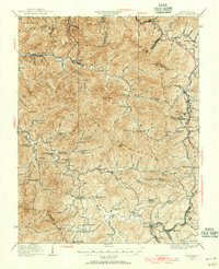 Download a high-resolution, GPS-compatible USGS topo map for Eccles, WV (1956 edition)