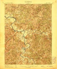 1906 Map of Elizabeth