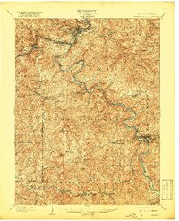 1902 Map of Fairmont, 1919 Print