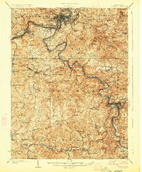 1926 Map of Fairmont