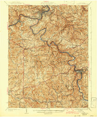 1926 Map of Fairmont, 1942 Print