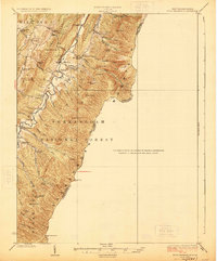Download a high-resolution, GPS-compatible USGS topo map for Fort Seybert, WV (1924 edition)