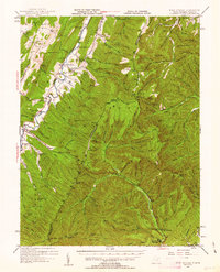 Download a high-resolution, GPS-compatible USGS topo map for Fort Seybert, WV (1963 edition)