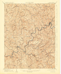 Download a high-resolution, GPS-compatible USGS topo map for Gassaway, WV (1924 edition)
