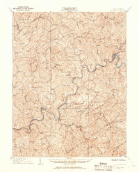 Download a high-resolution, GPS-compatible USGS topo map for Gassaway, WV (1951 edition)