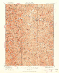 Download a high-resolution, GPS-compatible USGS topo map for Glenville, WV (1962 edition)