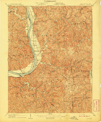 1908 Map of Glenwood