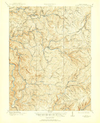 Download a high-resolution, GPS-compatible USGS topo map for Hacker Valley, WV (1951 edition)