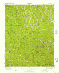 Download a high-resolution, GPS-compatible USGS topo map for Holden, WV (1957 edition)