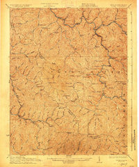 Download a high-resolution, GPS-compatible USGS topo map for Iaeger, WV (1927 edition)