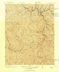 Download a high-resolution, GPS-compatible USGS topo map for Iaeger, WV (1951 edition)
