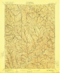 1907 Map of Kenna, 1921 Print