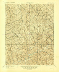 1907 Map of Kenna, 1945 Print