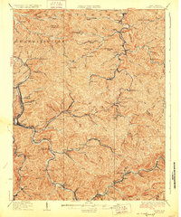 Download a high-resolution, GPS-compatible USGS topo map for Logan, WV (1928 edition)