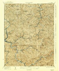 preview thumbnail of historical topo map of Logan, WV in 1928