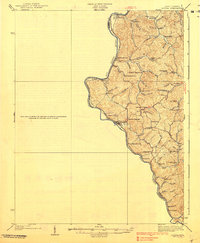 Download a high-resolution, GPS-compatible USGS topo map for Louisa, WV (1939 edition)