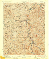 Download a high-resolution, GPS-compatible USGS topo map for Madison, WV (1931 edition)
