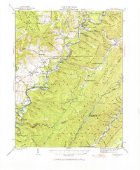 Download a high-resolution, GPS-compatible USGS topo map for Marlinton, WV (1971 edition)