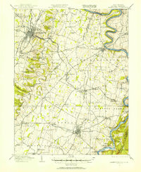 1914 Map of Martinsburg, WV