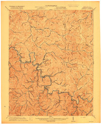 Download a high-resolution, GPS-compatible USGS topo map for Matewan, WV (1917 edition)