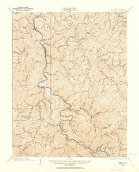 Download a high-resolution, GPS-compatible USGS topo map for Midkiff, WV (1964 edition)