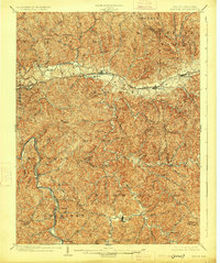 Download a high-resolution, GPS-compatible USGS topo map for Midkiff, WV (1925 edition)