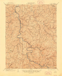 Download a high-resolution, GPS-compatible USGS topo map for Midkiff, WV (1948 edition)